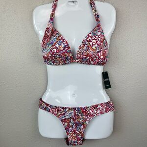 NWT Lauren Ralph Lauren Swim Bikini and Matching Bottoms Sizes 6, 8, 10, or 14